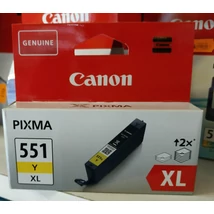 CANON CLI-551XL YE EREDETI PATRON