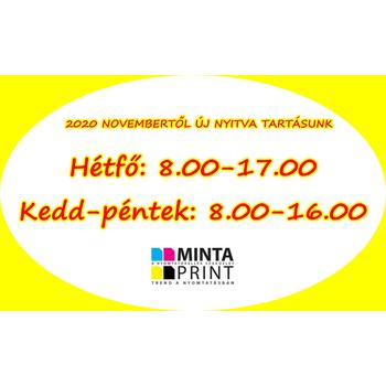 MIÉRT változik meg üzletünk nyitva tartása novembertől?