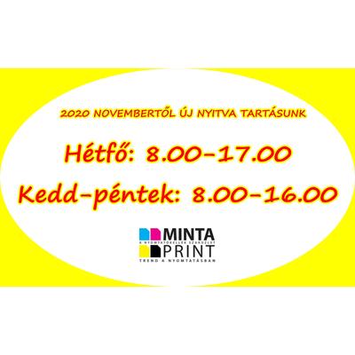 MIÉRT változik meg üzletünk nyitva tartása novembertől?