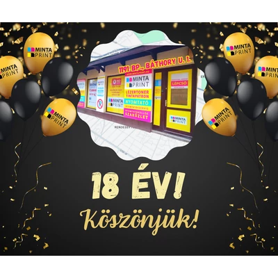 MI VÁLTOZOTT A MINTAPRINTNÉL AZ ELMÚLT 18 ÉVBEN?