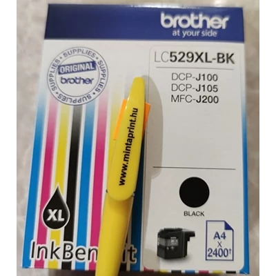 BROTHER LC-529XL BK EREDETI PATRON