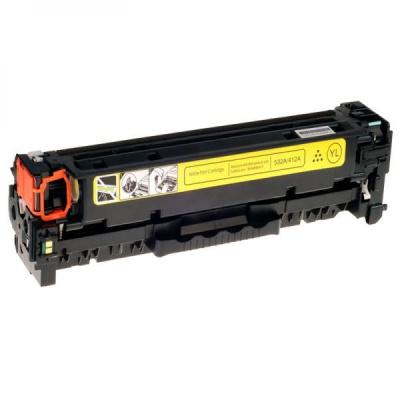 HP CC532/CE412/CF382/CRG718 UTÁNGYÁRTOTT YELLOW TONER