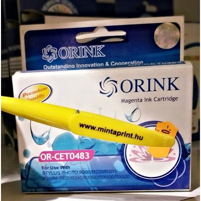 EPSON T0483 MAGENTA UTÁNGYÁRTOTT PATRON ORINK